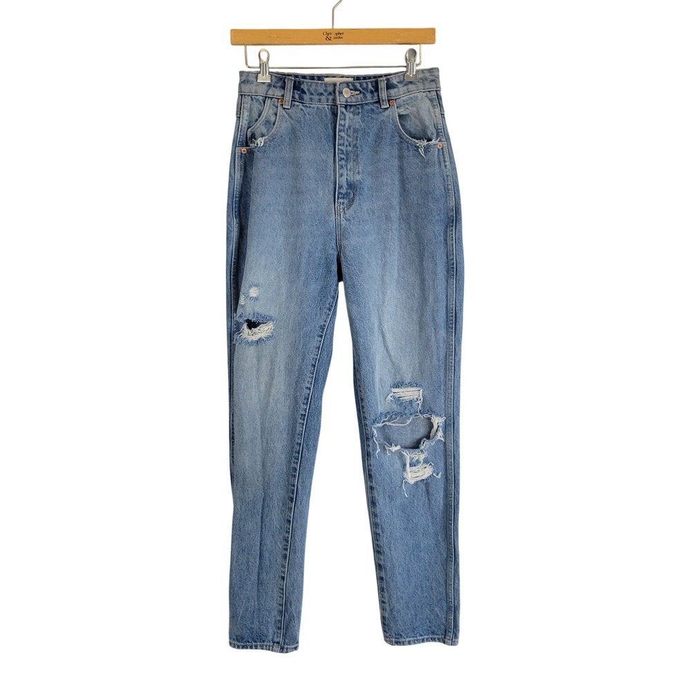 Rolla's Elle Super High Rise Relaxed Jeans Blue Size 27 - Picture 2 of 12